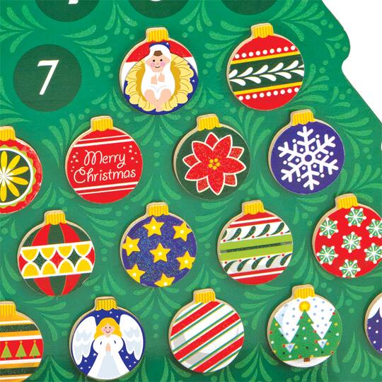 Melissa & Doug® Wooden Advent Calendar Michaels
